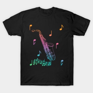 Musical Saxophone T-Shirt